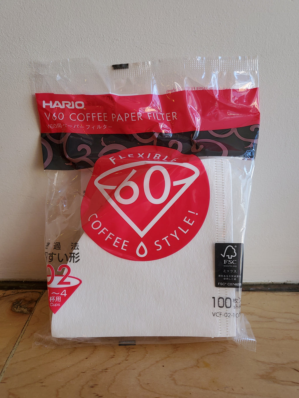 * Brewing Equipment - Hario V60-02 Dripper Pourover Paper Filters